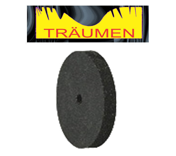 black silicone polisher, black silicone wheel, traumen, BS22